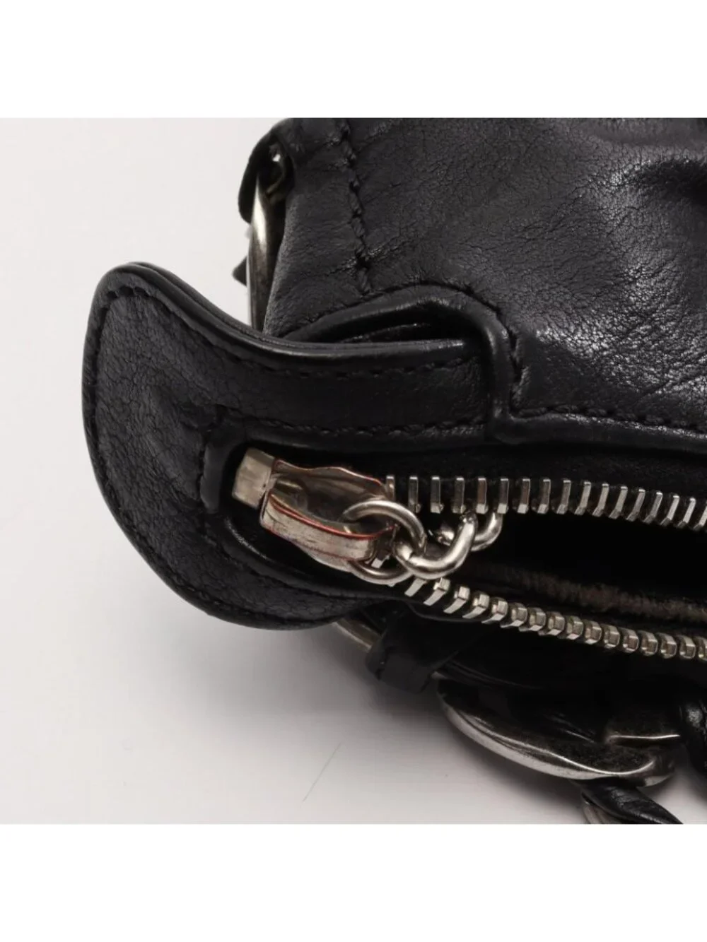 Chanel Shoulder Bag Hobo Black Leather